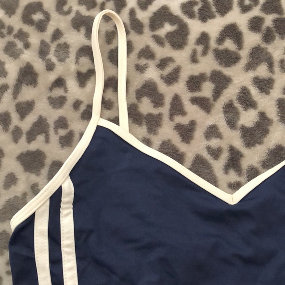 Y2K J. Crew Tankini Top in Blue Size Small - Picture 7 of 17